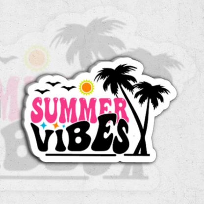 Summer Vibes Volume 1 pack - Glossy vinyl stickers