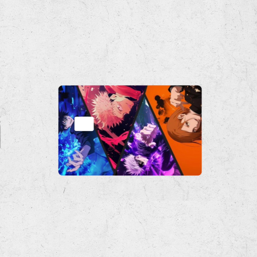 jujutsu kaisen - Credit Card ATM Sticker