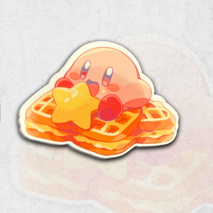 Kirby pack - glossy vinyl stickers