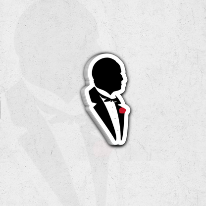 The Godfather -  Holographic Vinyl Sticker