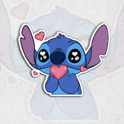 Stitch pack- holographic sticker