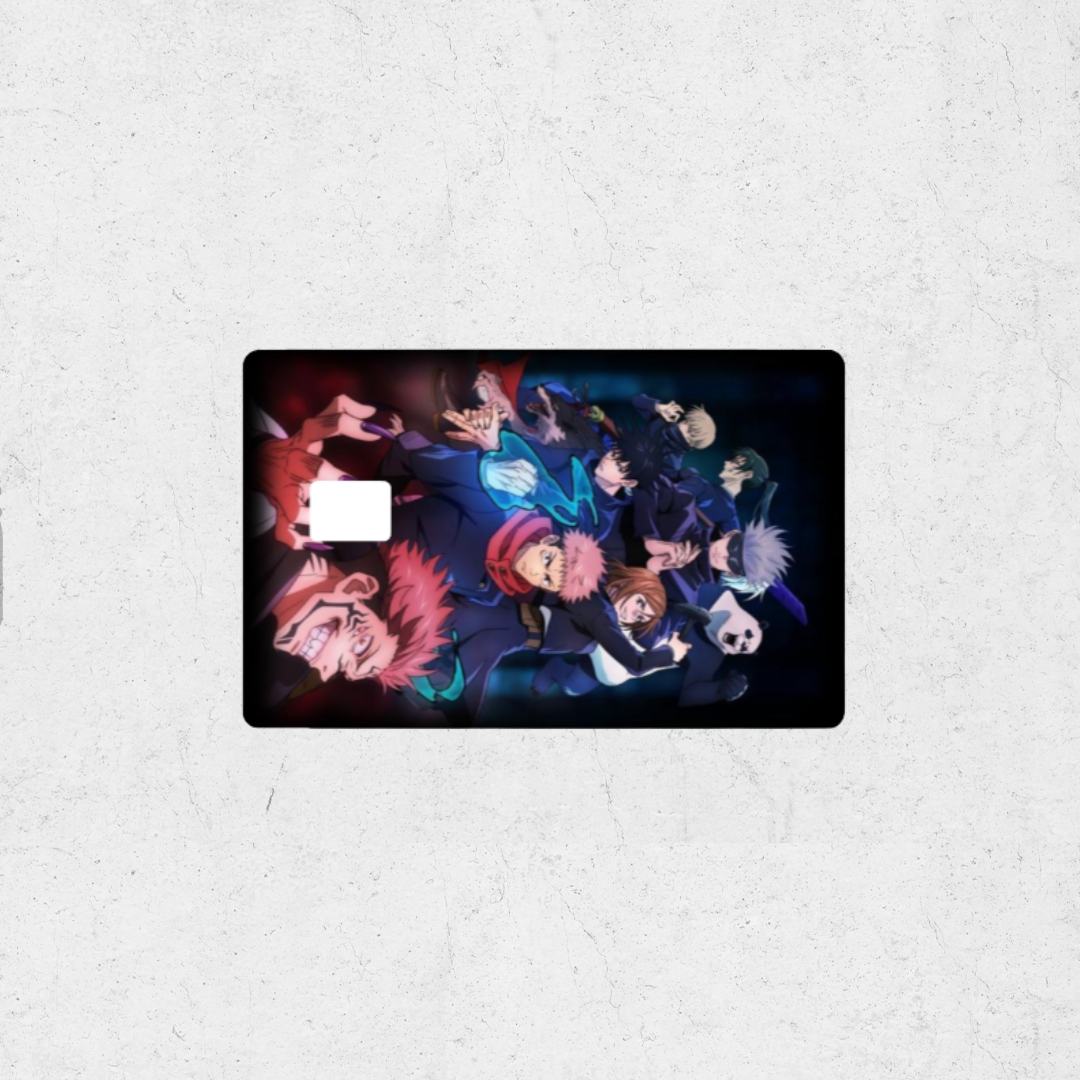 jujutsu kaisen - Credit Card ATM Sticker