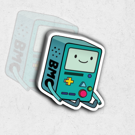 BMO - glossy vinyl sticker