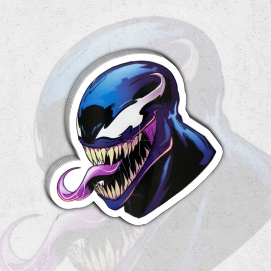 Venom - glow in the dark vinly sticker