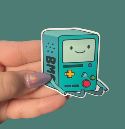 BMO - glossy vinyl sticker